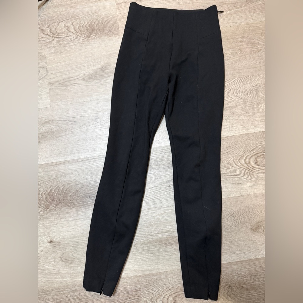 Good American women’s High-rise Sleek Black skinny pants